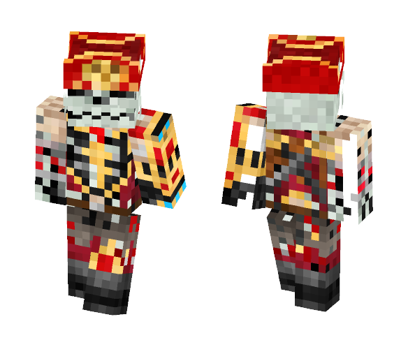 Jolly Roger skeleton - Male Minecraft Skins - image 1