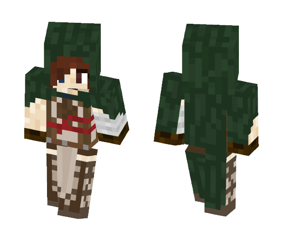 Emerald Herald (From Dark Souls II) - Female Minecraft Skins - image 1