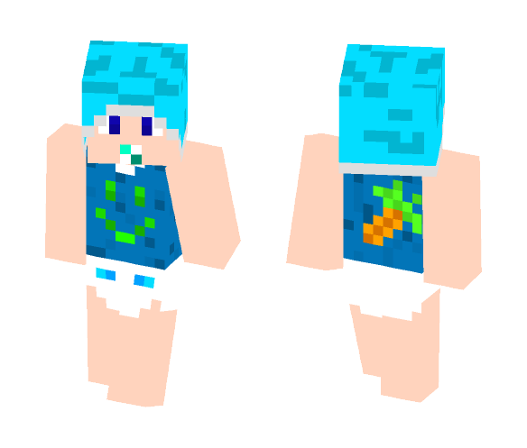 Cute Baby boy - Baby Minecraft Skins - image 1