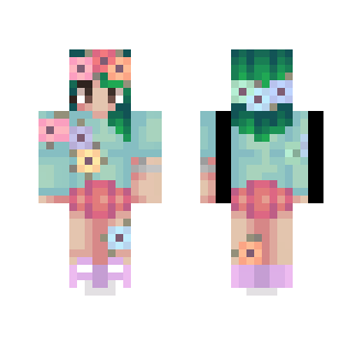 fill my body with flowers
