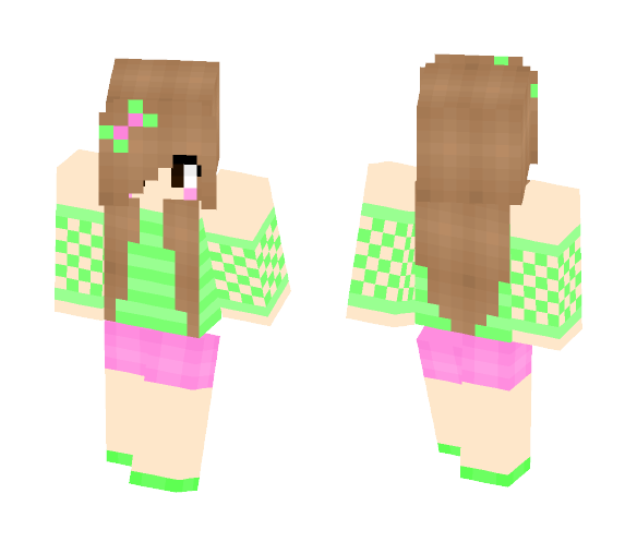 Pastel Girl - Girl Minecraft Skins - image 1