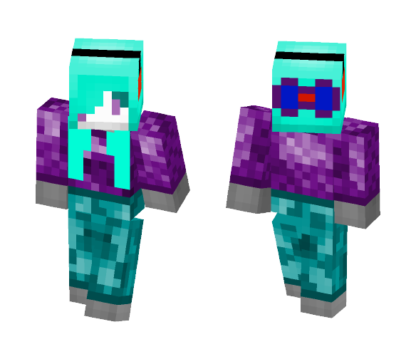 My first minecraft skin! - Female Minecraft Skins - image 1