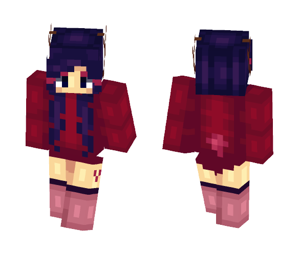 Kib l New OC: Paislee// I'm Back :D - Female Minecraft Skins - image 1