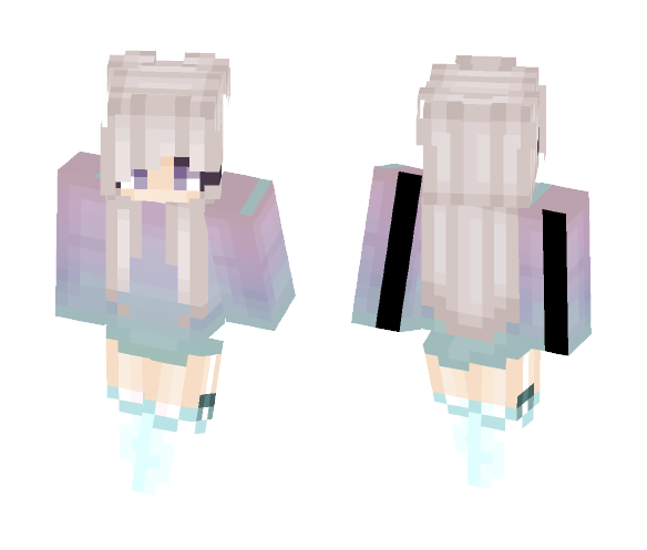 Simple colours // Trashyy - Female Minecraft Skins - image 1