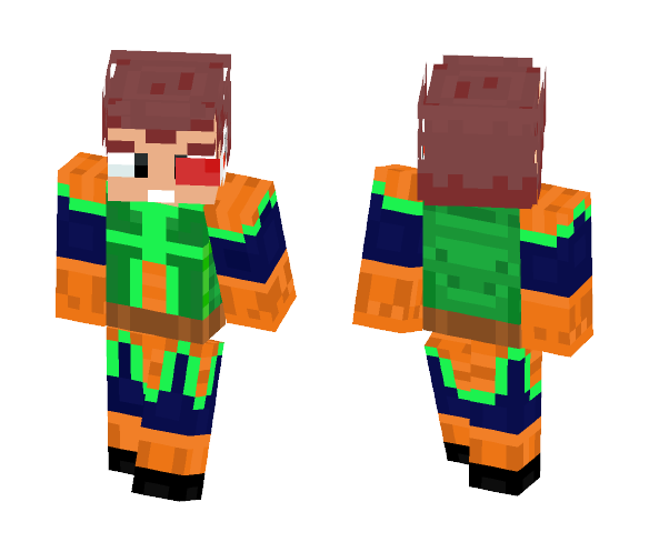 Vegeta DBZ (first appearance) - Male Minecraft Skins - image 1