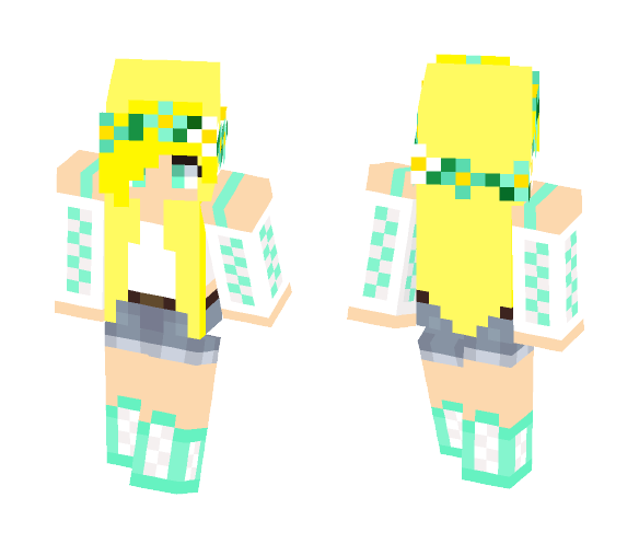Flower Crown - Flower Crown Minecraft Skins - image 1