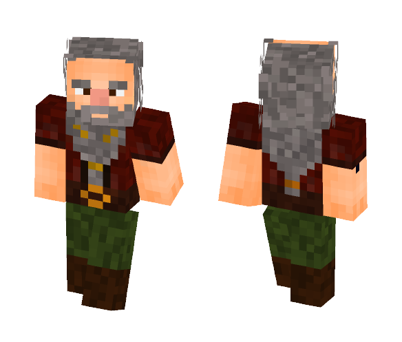 Download Free Drunken Dwarf Stonecutter Skin for Minecraft image 1 Drunken Dwarf Stonecutter - Male Minecraft Skins - image 1