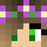 Download Free Purple casual girl Skin for Minecraft image 3 Purple casual girl - Girl Minecraft Skins - image 3