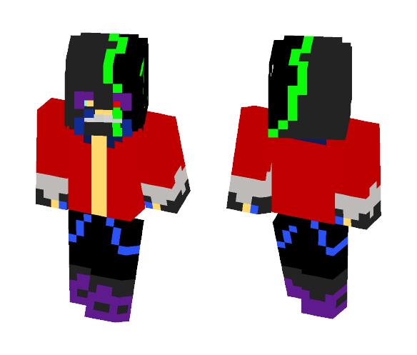 Error Virus combo! Glitch - Male Minecraft Skins - image 1