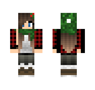 My minecraft winter skin
