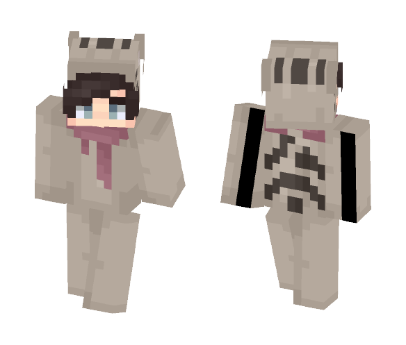 Koala Hoodie :3 - Male Minecraft Skins - image 1
