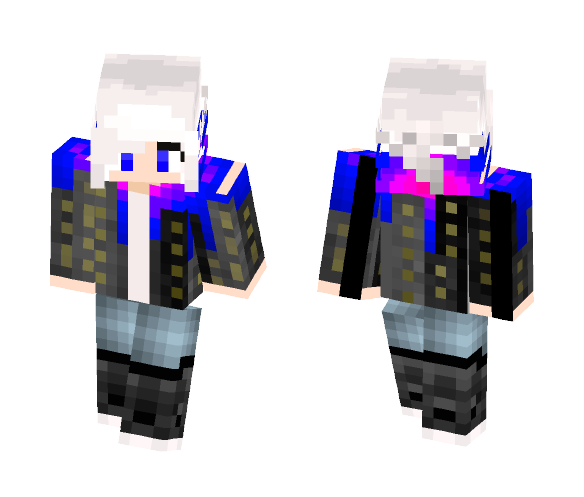 City Lights - Female Minecraft Skins - image 1