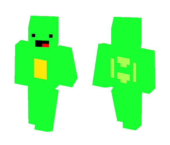 Derp dinosaur - Male Minecraft Skins - image 1