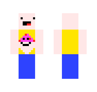 Derpy guy in ice cream shirt
