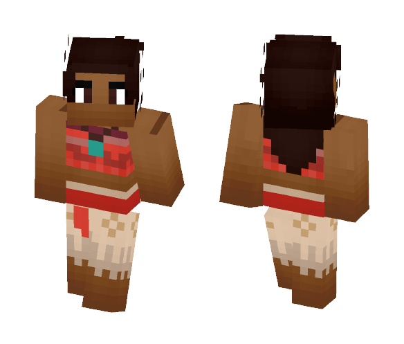 Moana Waialiki [Moana] - Female Minecraft Skins - image 1
