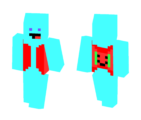 Derpy guy in vest - Male Minecraft Skins - image 1