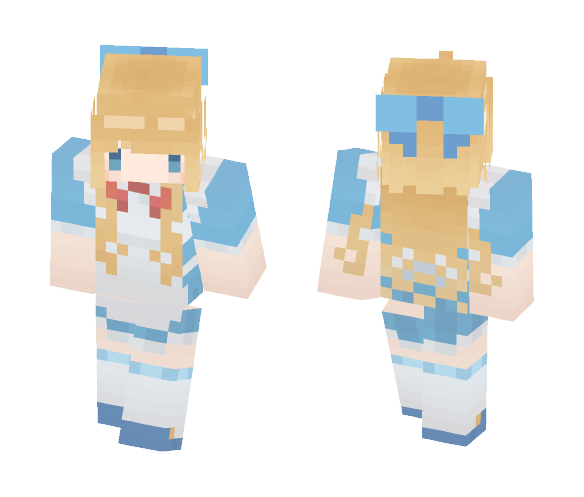 Little girls | Alice ♠ - Female Minecraft Skins - image 1