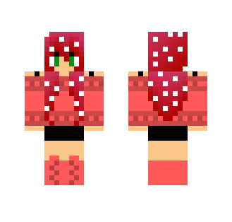 Flaky HTF [Cherry} - Female Minecraft Skins - image 2