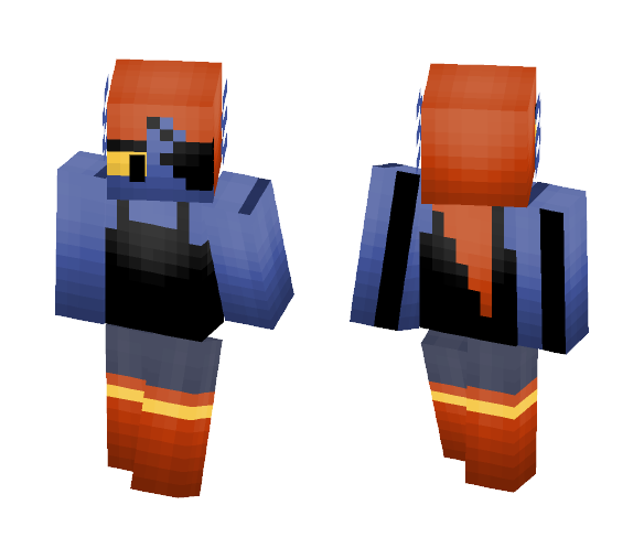 undyne the undying | undertale - Female Minecraft Skins - image 1