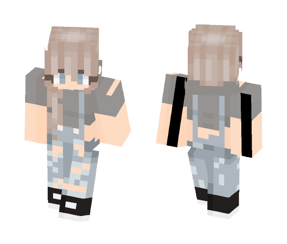 Overall girl - Girl Minecraft Skins - image 1