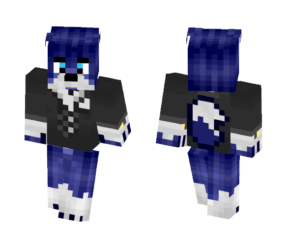 WolfInATux - Male Minecraft Skins - image 1