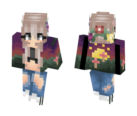 Skimming Sunsets - Female Minecraft Skins - image 1