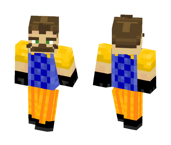 Hello... Neighbor... - Male Minecraft Skins - image 1