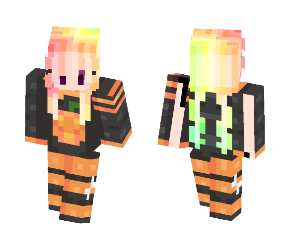 PUMPKIN GURL - Female Minecraft Skins - image 1