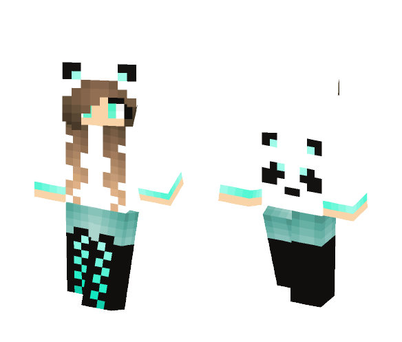 Adorable Panda! - Female Minecraft Skins - image 1