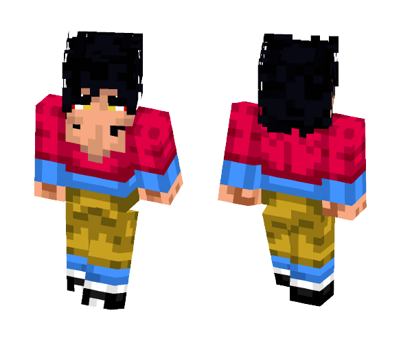 Goku SSJ4 - Male Minecraft Skins - image 1