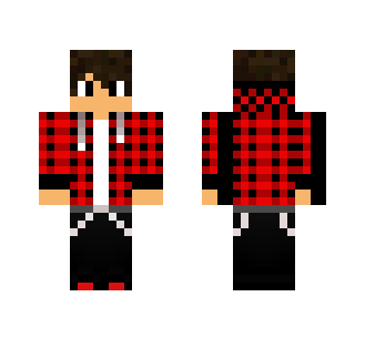 Red lumber guy