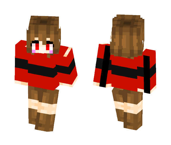Underfell Chara - Interchangeable Minecraft Skins - image 1