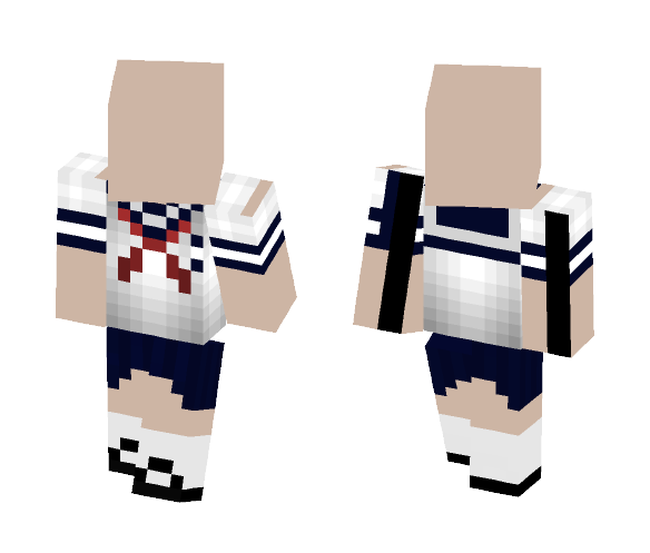 Yandere Simulator Base Skin (Girl) - Female Minecraft Skins - image 1