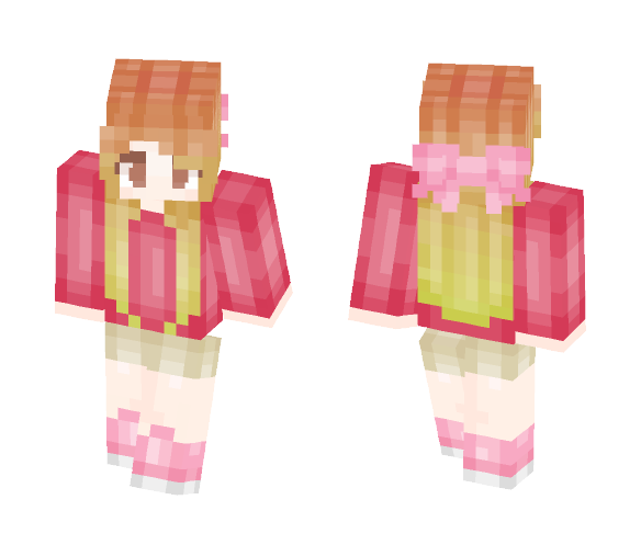 Sunset Glow By LightMoon - Female Minecraft Skins - image 1