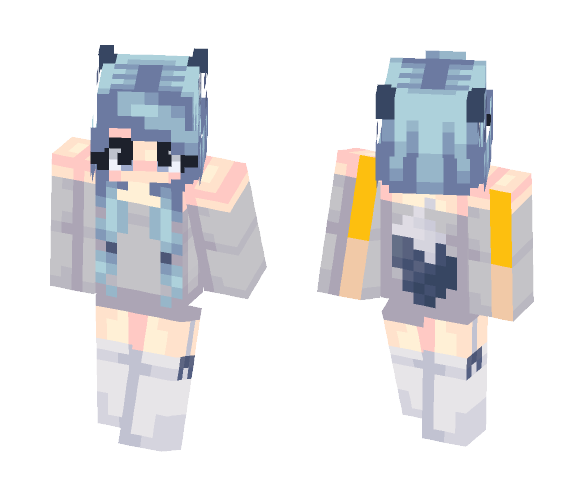 ~Wishful Wolves~ - Female Minecraft Skins - image 1
