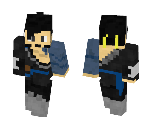 (OVERWATCH) Hanzo - Male Minecraft Skins - image 1