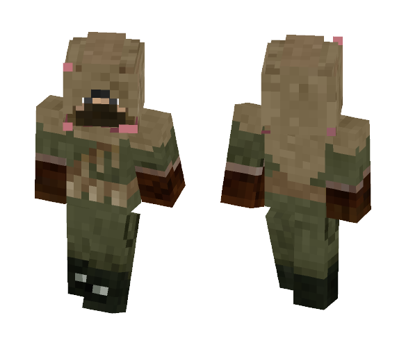 Download Free Battlefield 1 Woodland Tank Hunter Skin for Minecraft image 1 Battlefield 1 Woodland Tank Hunter - Male Minecraft Skins - image 1