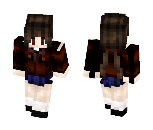 Download Free Hope's Peak Academy Maki Harukawa Skin for Minecraft image 1 Hope's Peak Academy Maki Harukawa - Female Minecraft Skins - image 1