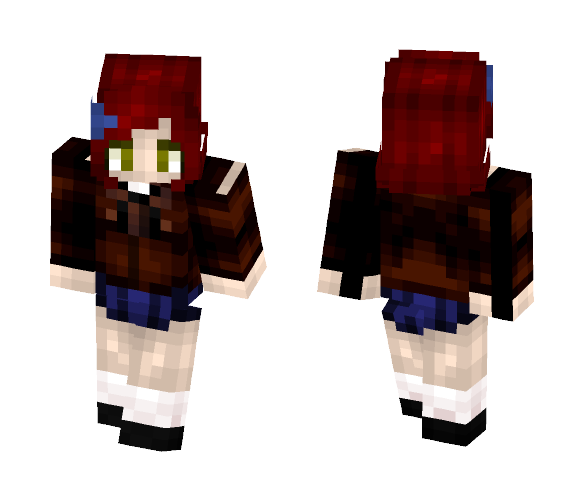 Hope's Peak Academy Himiki Yumeno - Female Minecraft Skins - image 1