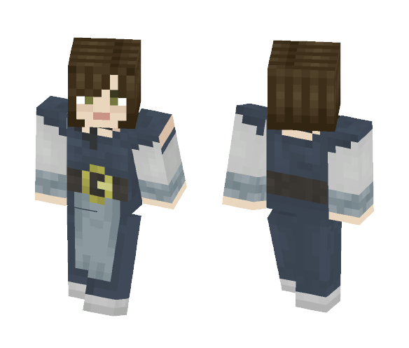 Medieval Female brunette - Female Minecraft Skins - image 1