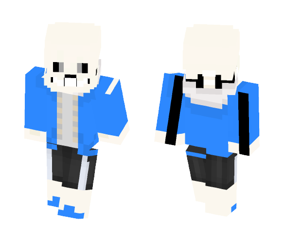 Sans - Male Minecraft Skins - image 1
