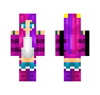 Pink and Purple Galaxy Kitten