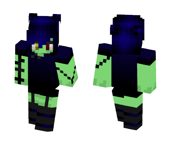 Zombie Girl - Girl Minecraft Skins - image 1