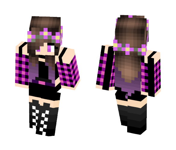Violet - Female Minecraft Skins - image 1