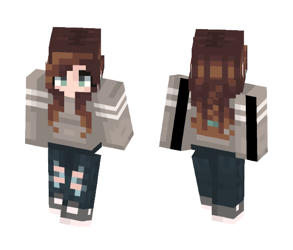 I'm not dead (jokes i'm dead!) - Female Minecraft Skins - image 1