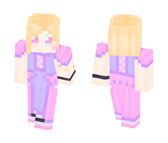 Ocean Breeze Redo (Turn off the 3D) - Female Minecraft Skins - image 1
