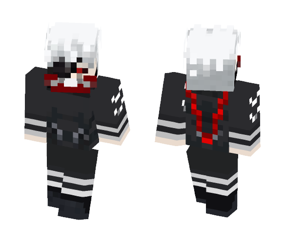 Ken Kaneki - Male Minecraft Skins - image 1