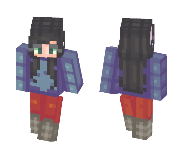 Snow Day - Female Minecraft Skins - image 1