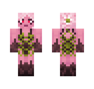 Pink Plant Fae #2 - Interchangeable Minecraft Skins - image 2