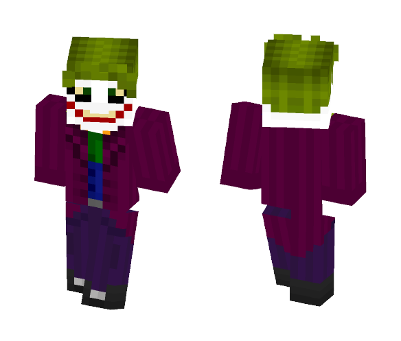 The Joker - Comics Minecraft Skins - image 1